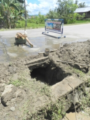 Kerja kerja kerja galian kebocoran